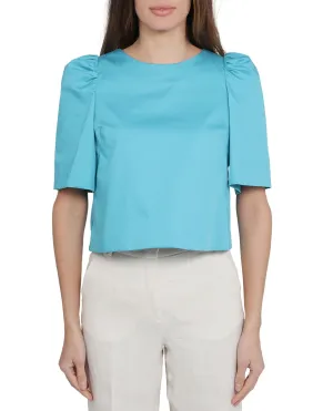 Weekend Max Mara Round-Neck Short-Sleeved Top