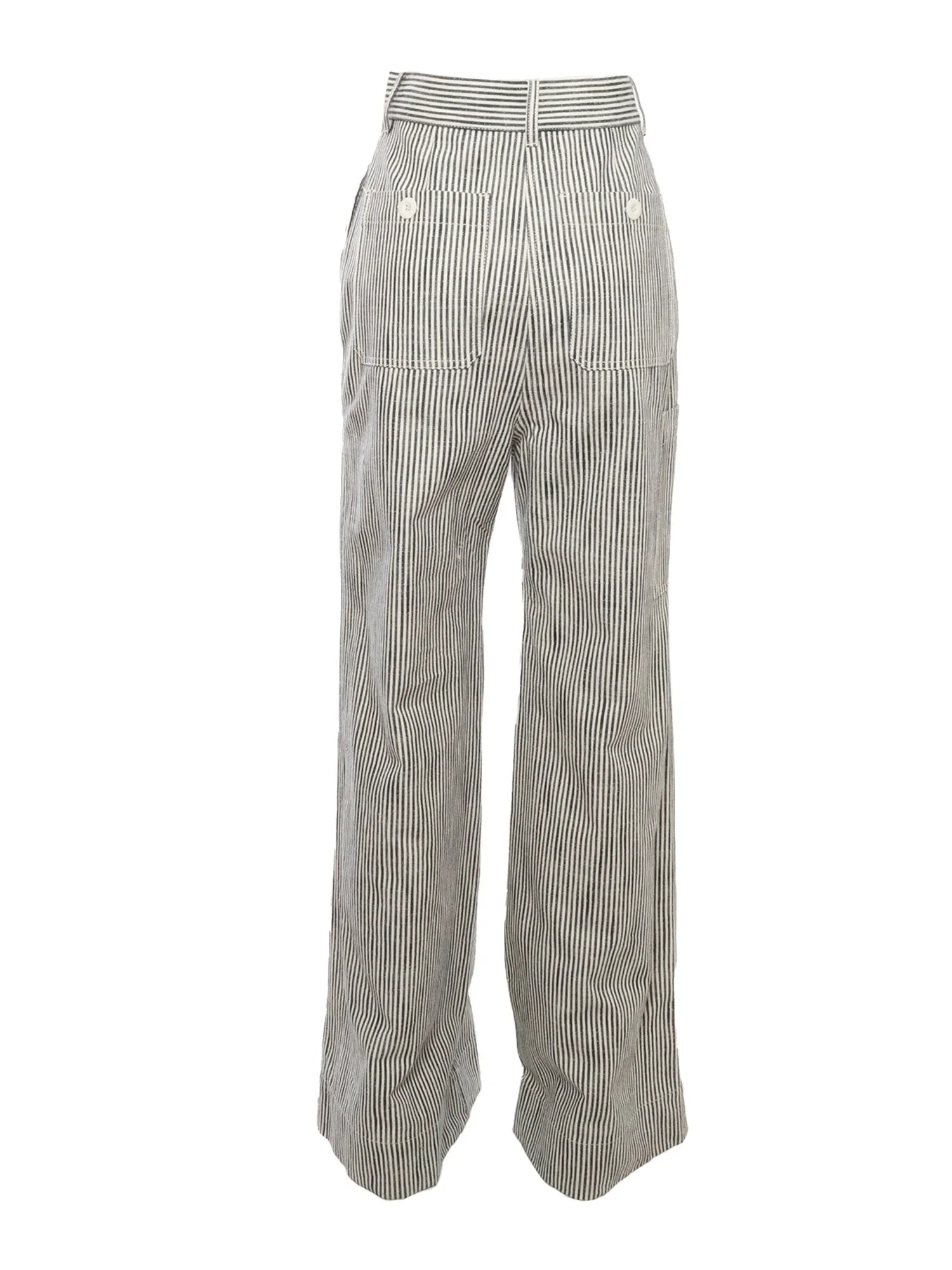 Weekend Max Mara Striped Flared Trousers
