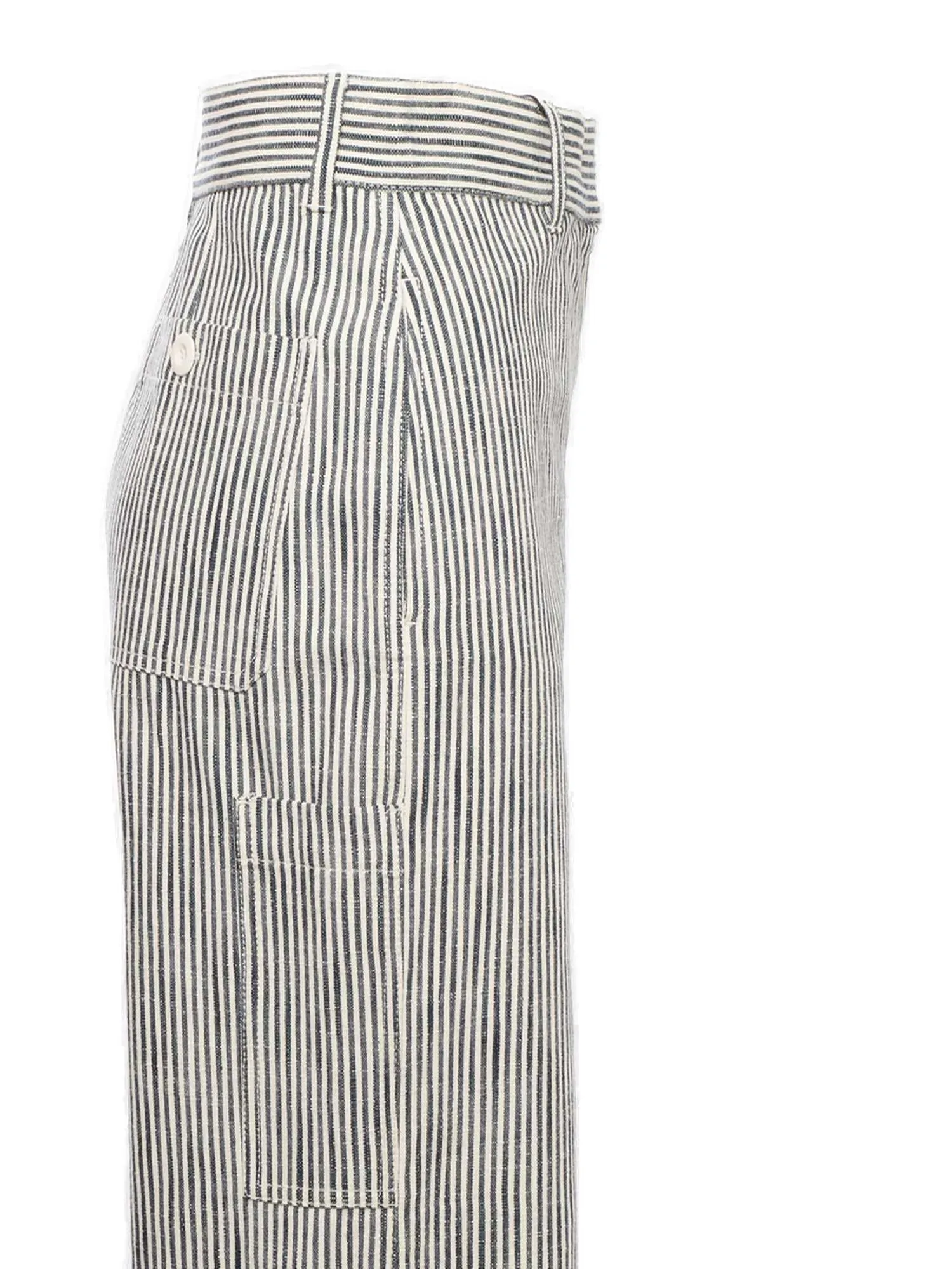 Weekend Max Mara Striped Flared Trousers