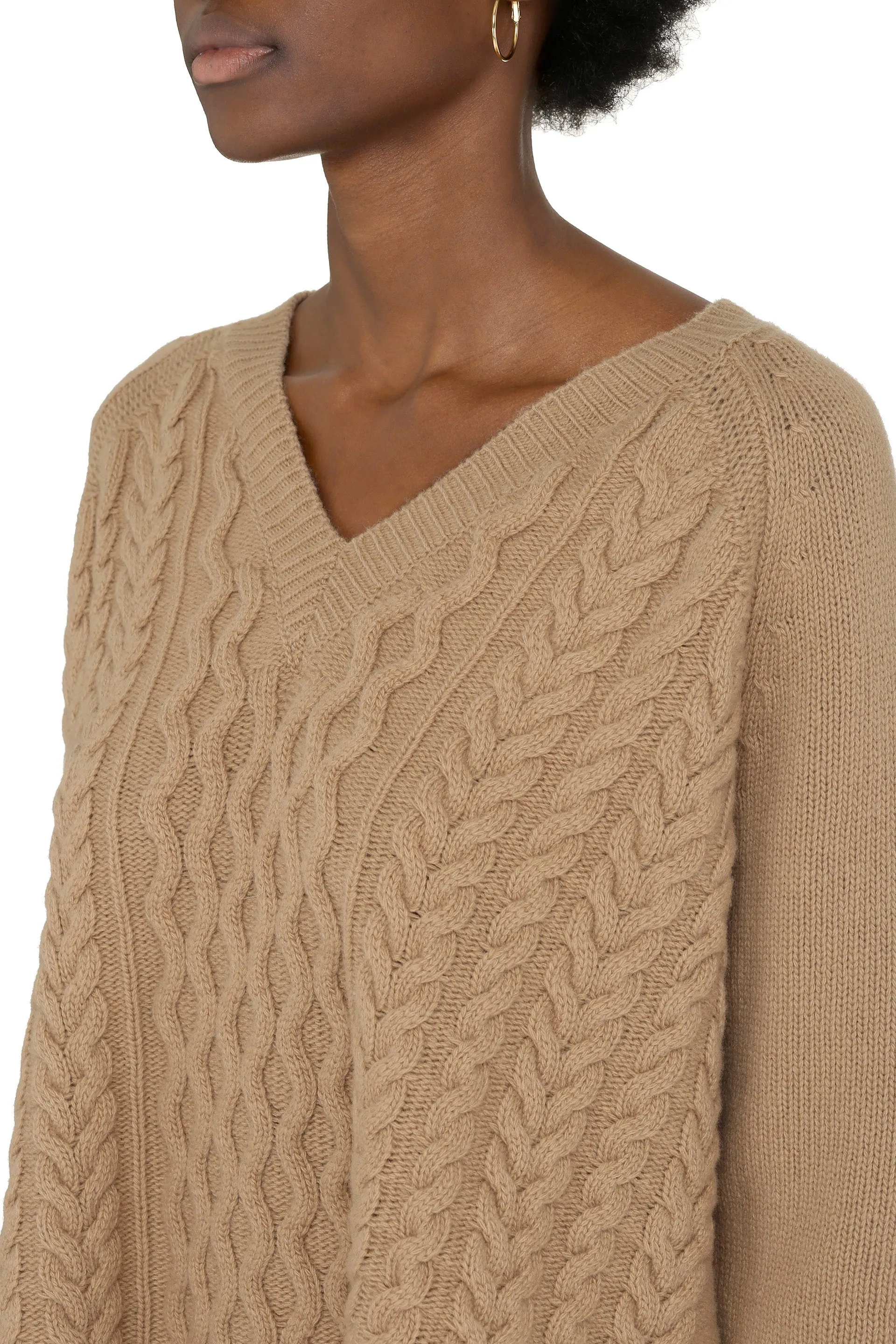 Weekend Max Mara V-Neck Long-Sleeved Sweater
