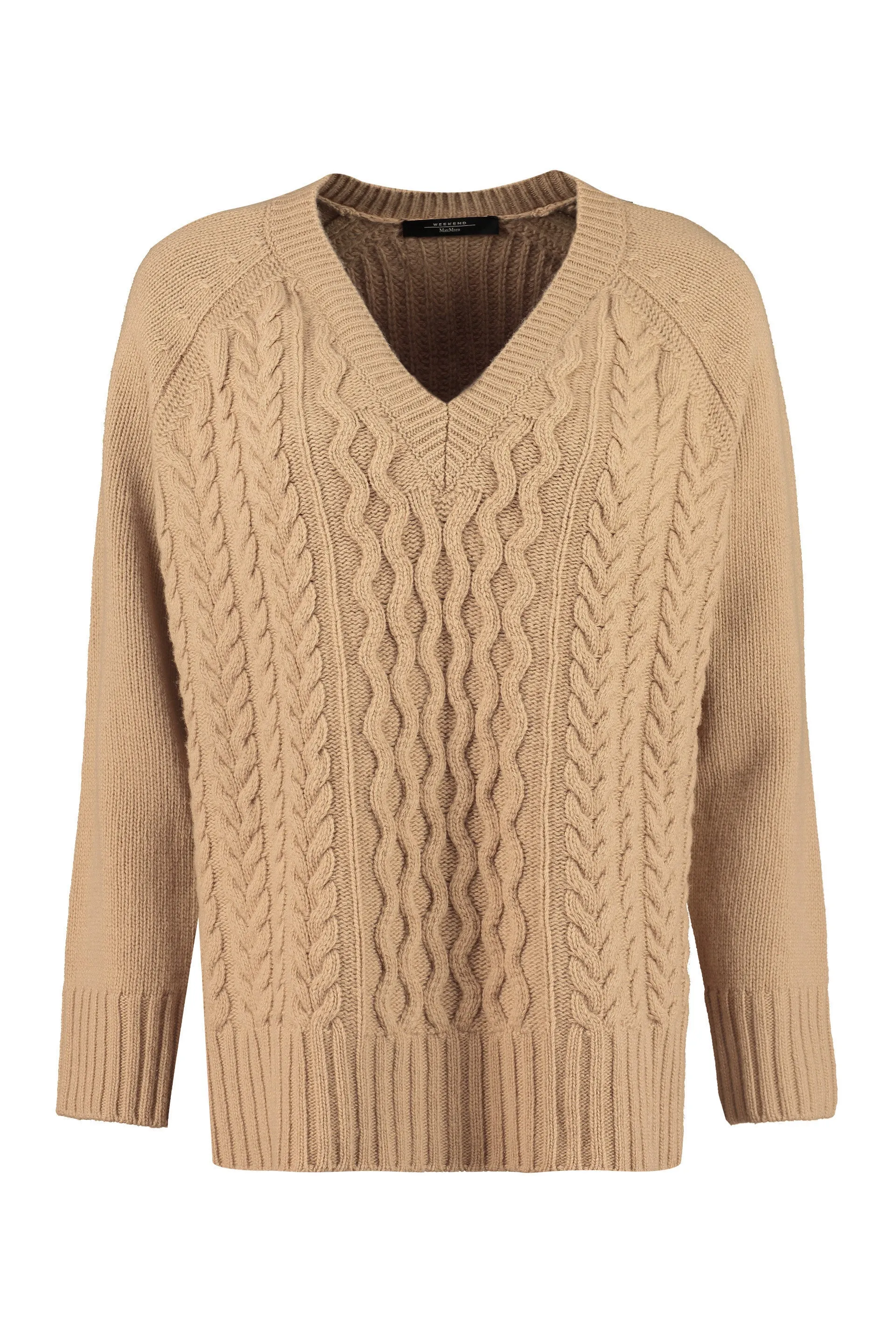 Weekend Max Mara V-Neck Long-Sleeved Sweater