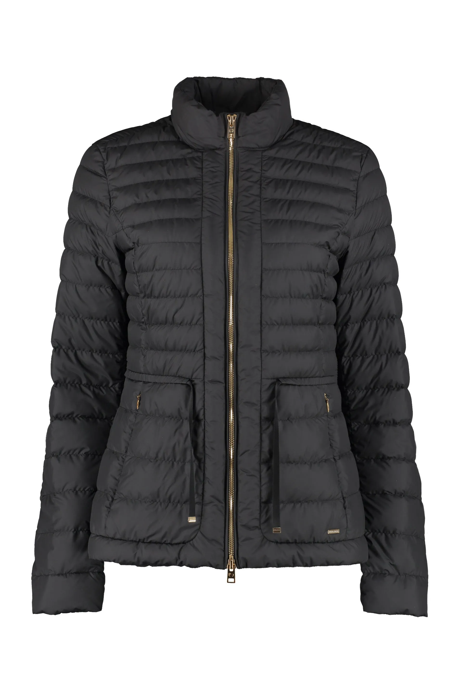 Woolrich Belted Mock-Neck Puffer Jacket
