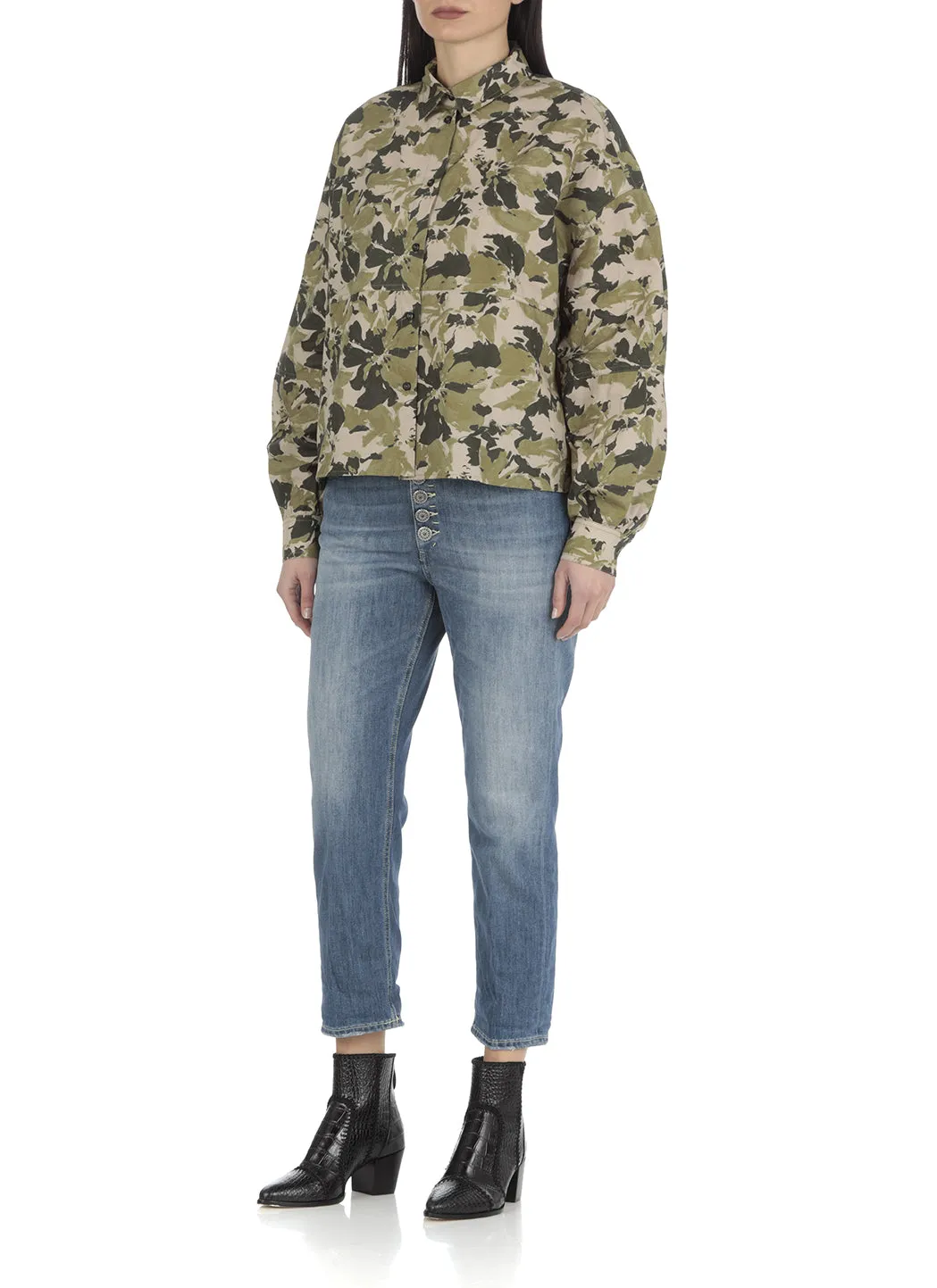 Woolrich Camouflage Printed Shirt