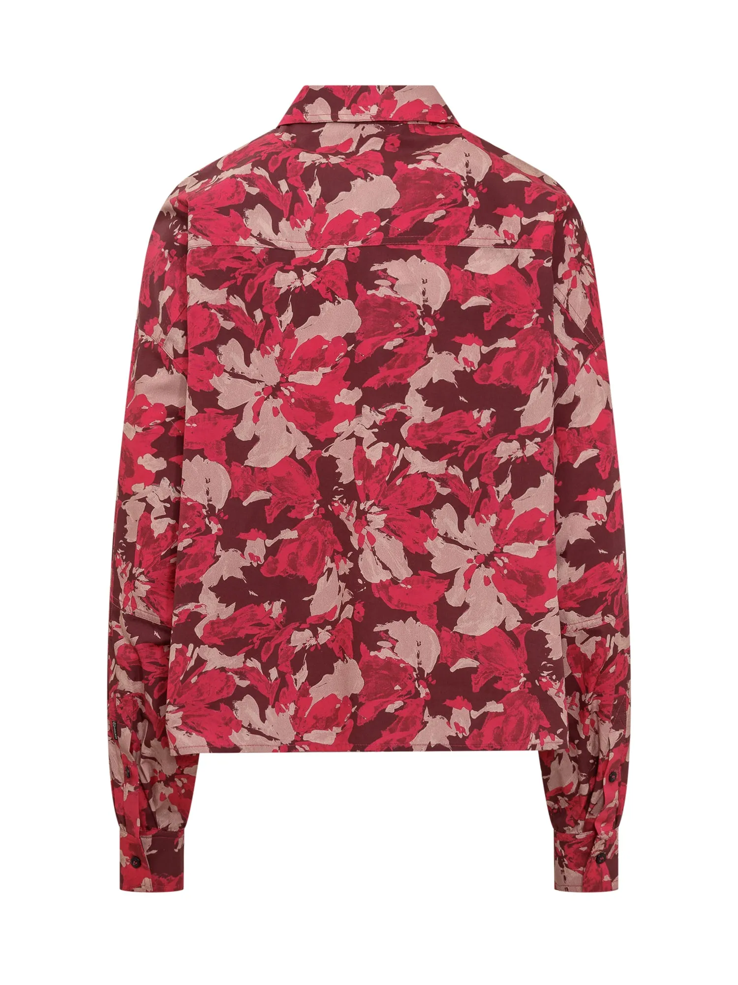 Woolrich Graphic Printed Long-Sleeved Shirt