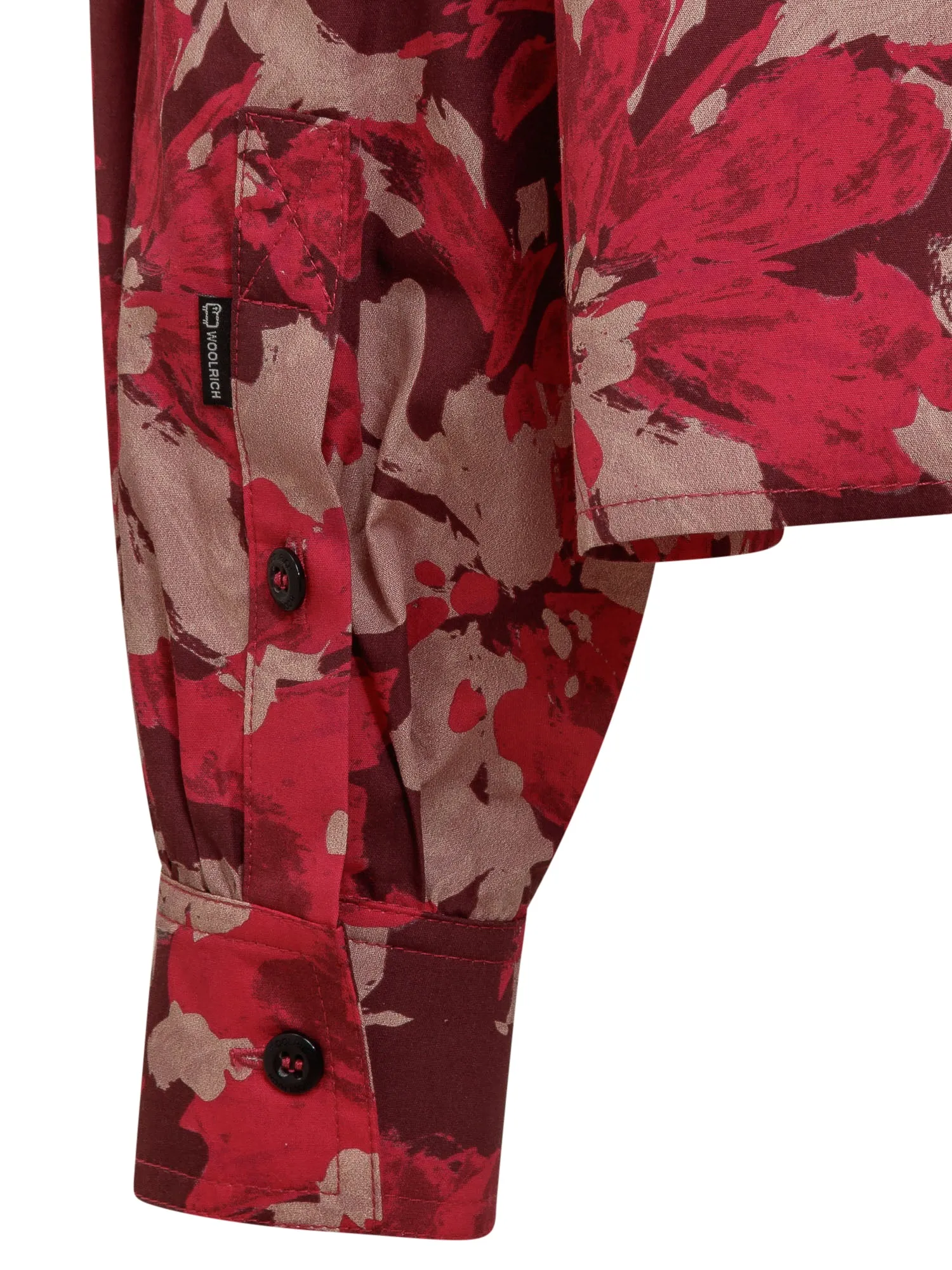 Woolrich Graphic Printed Long-Sleeved Shirt