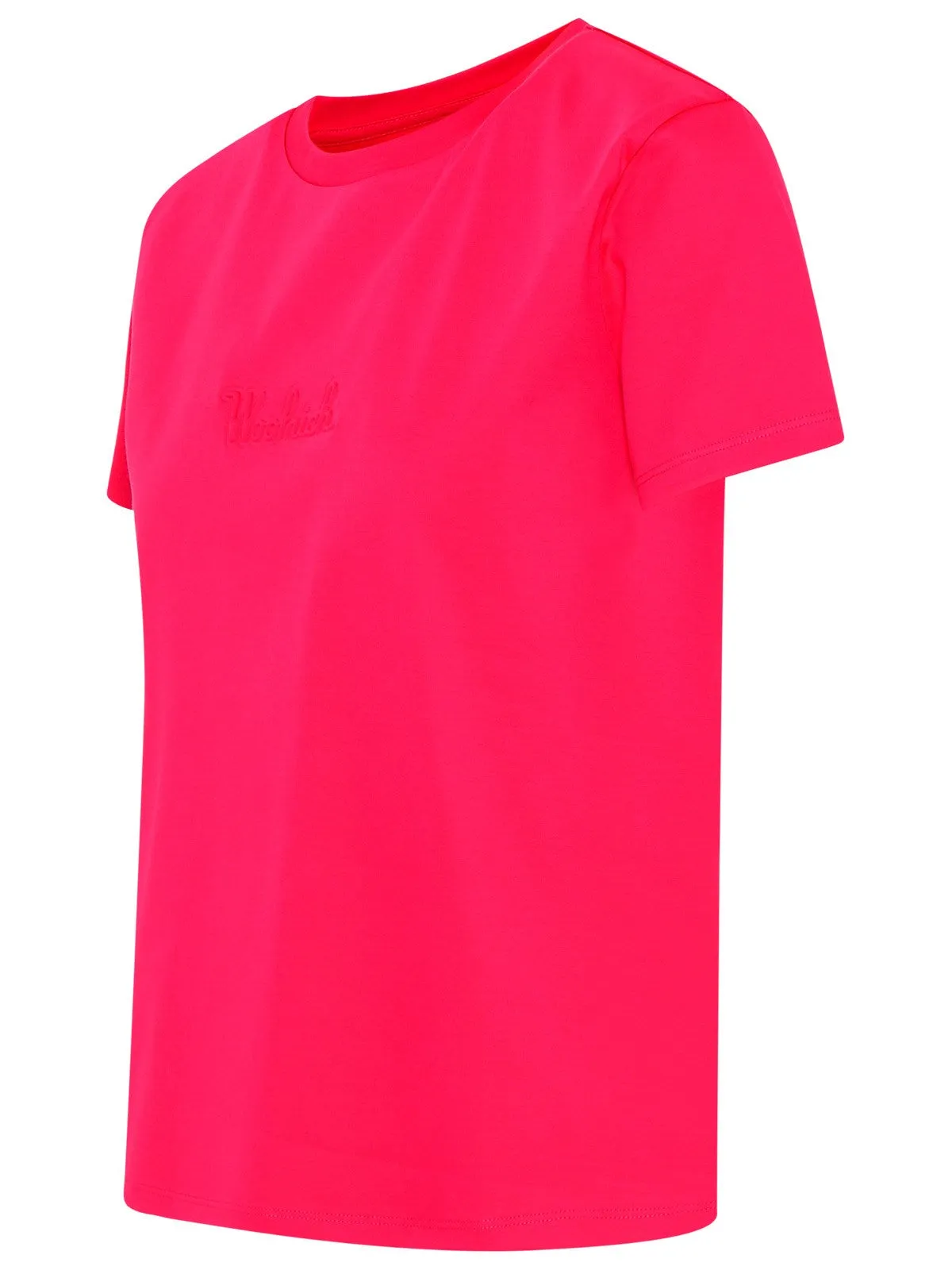 Woolrich Logo Debossed Crewneck T-Shirt
