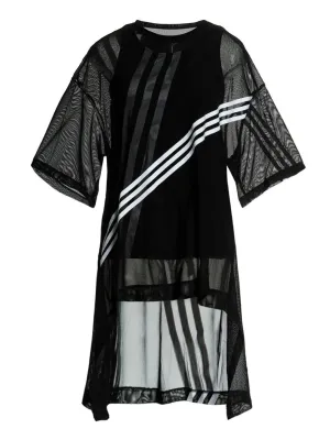 Y-3 Stripe Detailed Crewneck T-Shirt