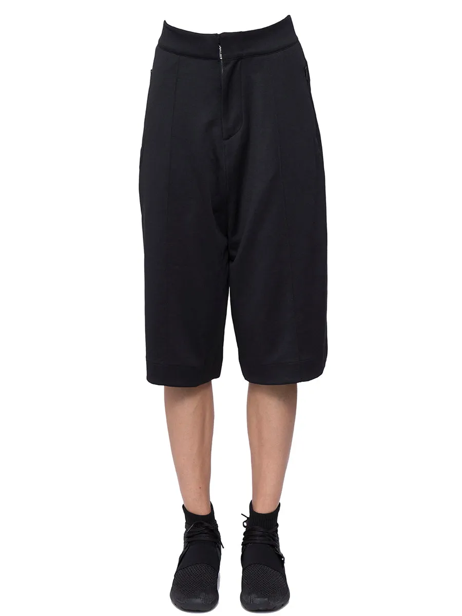Y-3 Zip-Up Straight Leg Shorts