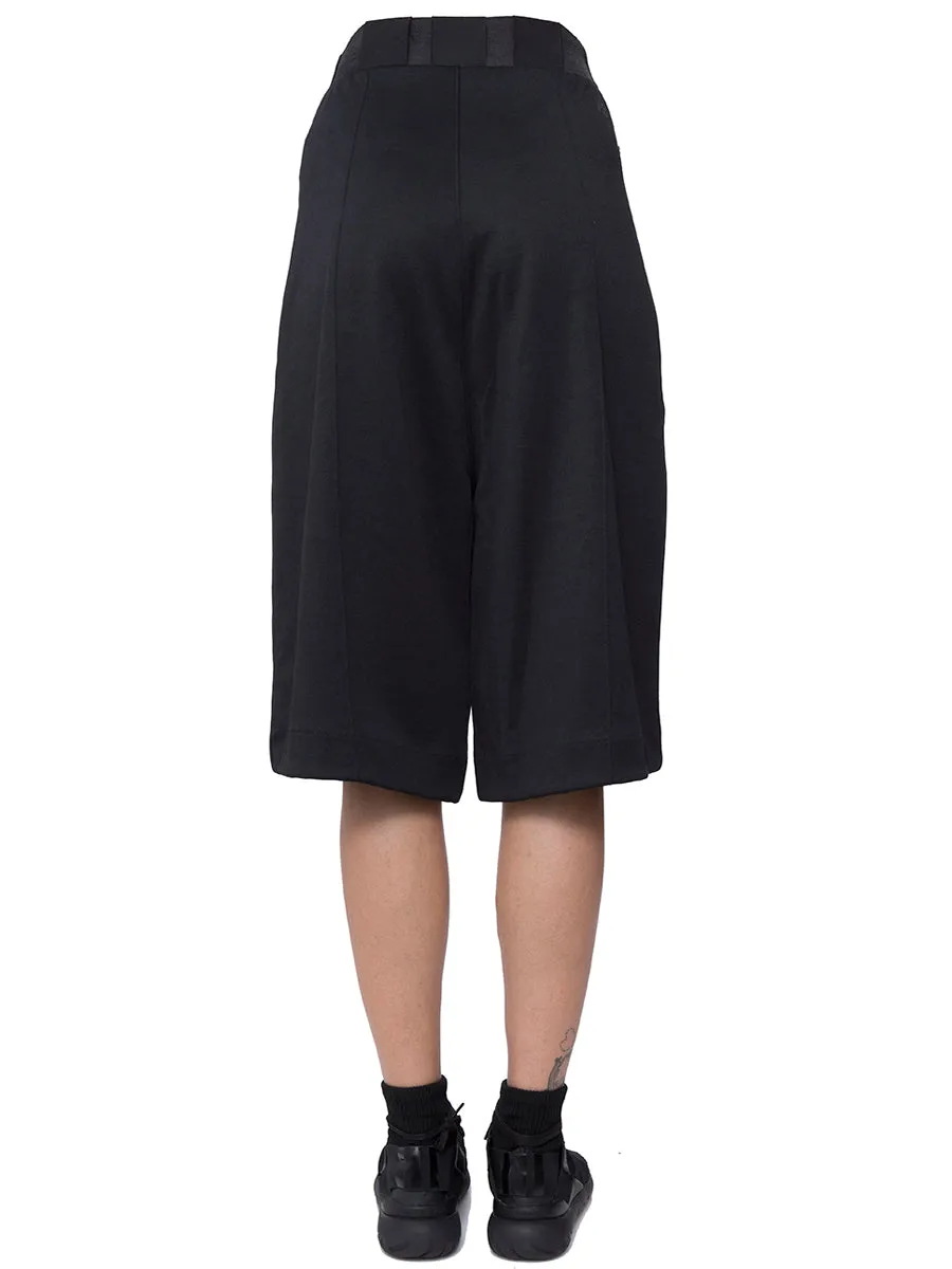 Y-3 Zip-Up Straight Leg Shorts