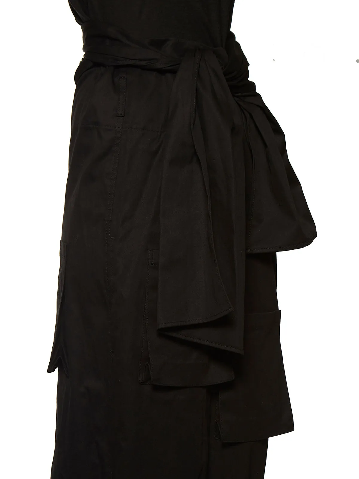 Yohji Yamamoto Gabardine High Waist Trousers