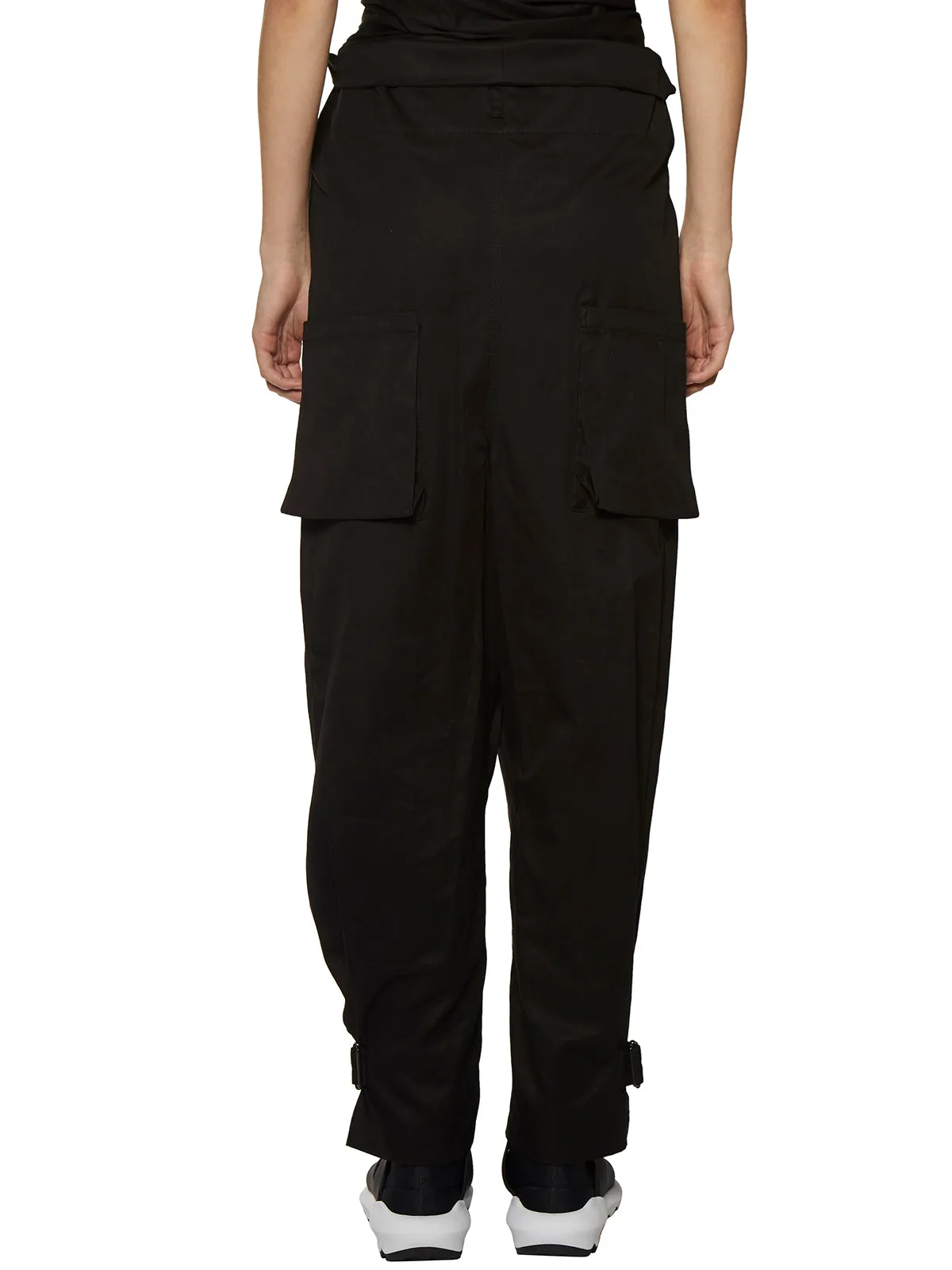 Yohji Yamamoto Gabardine High Waist Trousers