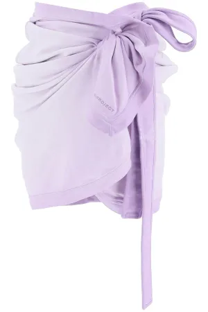 Y/Project Twist Detailed Mini Skirt