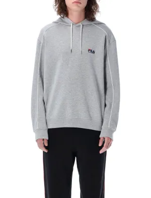 Y/Project X FILA Logo Embroidered Drawstring Hoodie