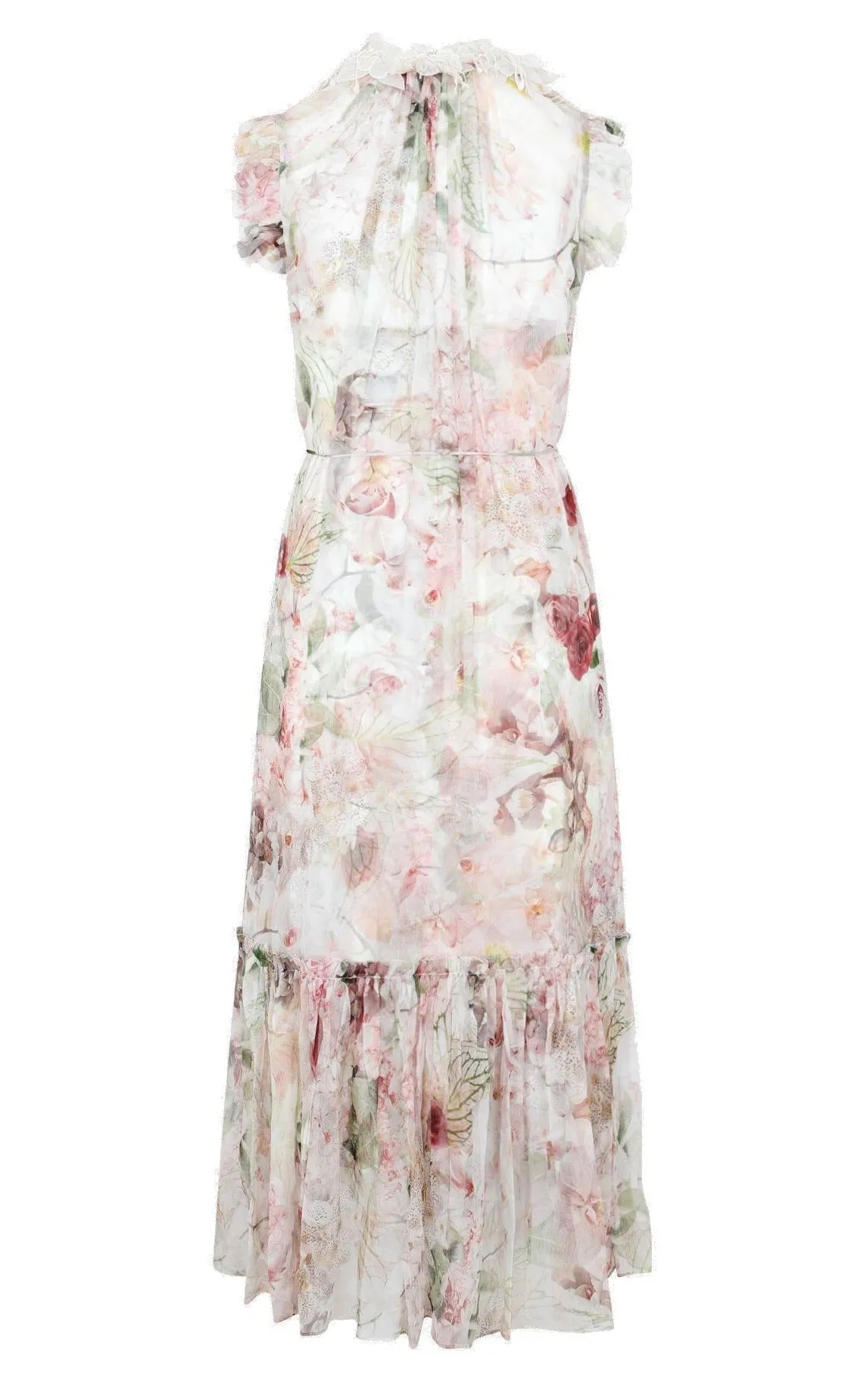 Zimmermann Dancer Flutter Floral Printed Midi Dress