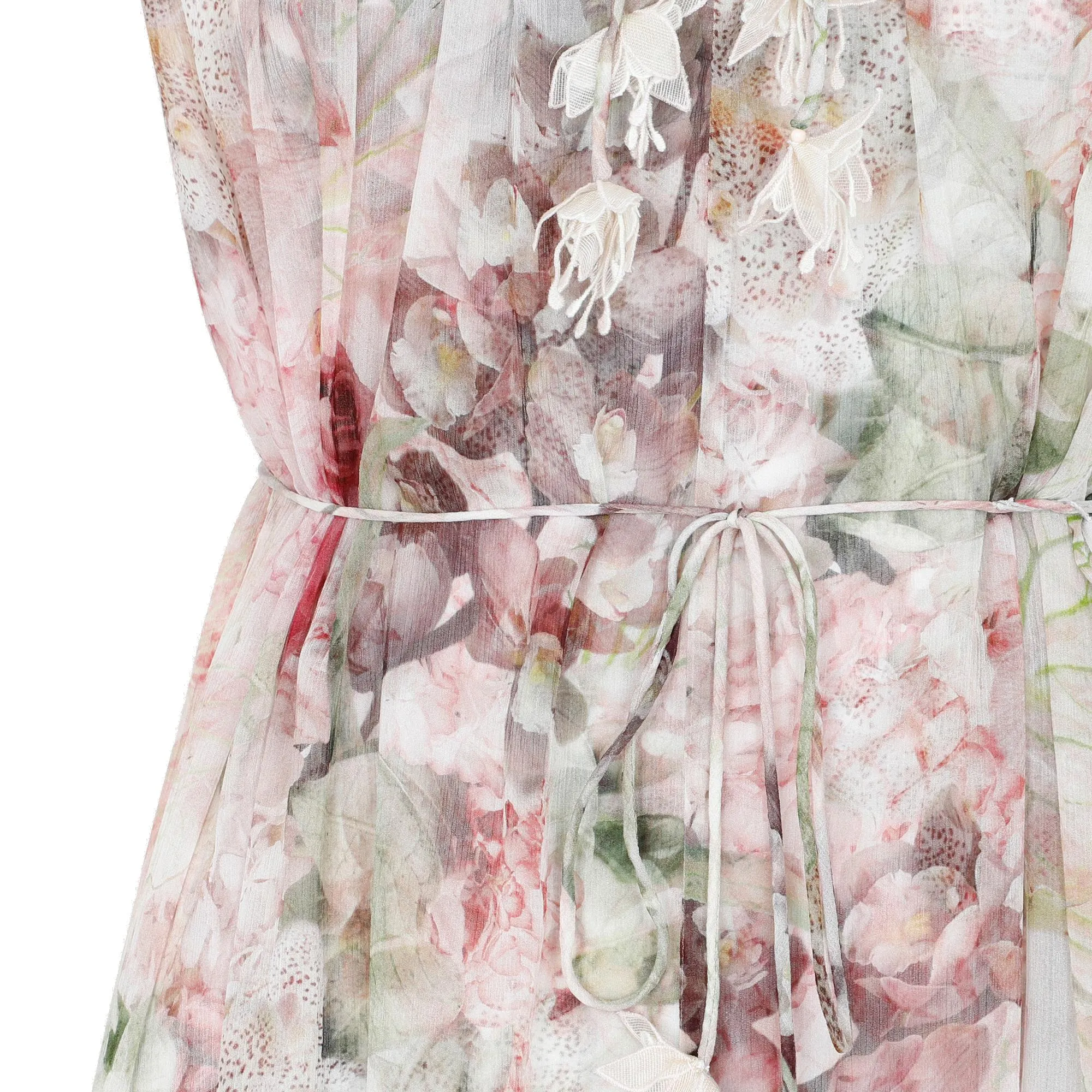 Zimmermann Dancer Flutter Floral Printed Midi Dress